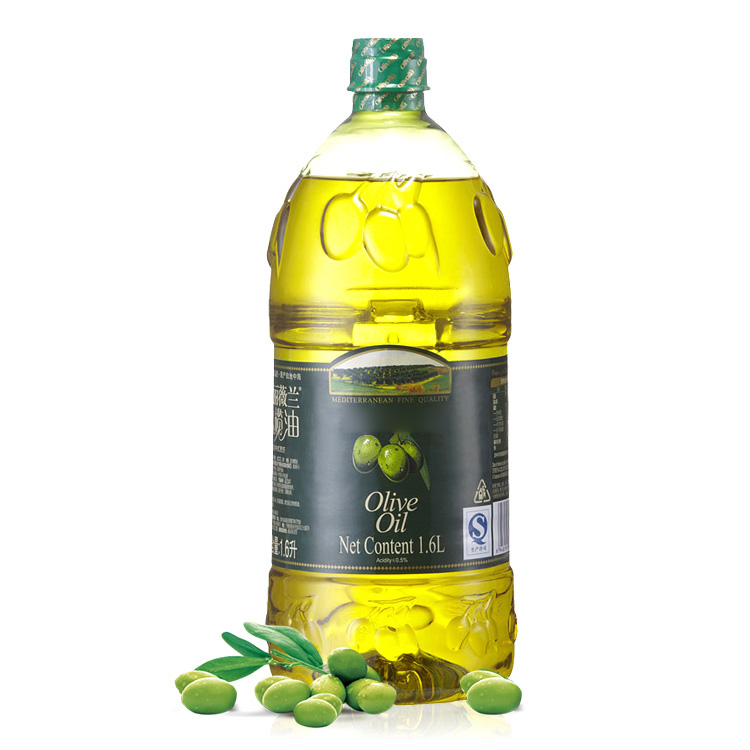 橄榄油1.6L桶食用油 冷榨工艺